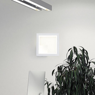 Aplica LED Frame, alb, lumina neutra, Max 16W, Kelektron - Img 1