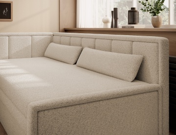 Canapea Fulgeo extensibil, 214x82x77 cm – Royal 18 – prezentare alternativă a produsului
