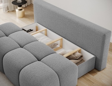 Canapea Nuwia extensibil, 200x102x100 cm – Royal 04 - Img 8