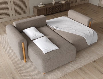 Colțar Acossta extensibil, 244x154x95 cm, orientare stânga – Royal 20 - Img 7