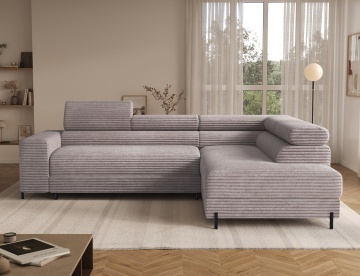 Colțar Colesio extensibil, 274x200x93 cm, orientare dreapta – Modullo 03 – prezentare vizuală a produsului