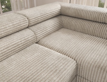 Colțar Colesio extensibil, 274x200x93 cm, orientare dreapta – Modullo 18 – prezentare de catalog a produsului