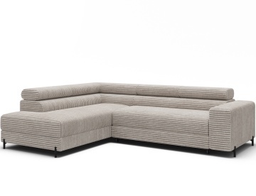 Colțar Colesio extensibil, 274x200x93 cm, orientare stânga – Modullo 01 – imagine de catalog suplimentară