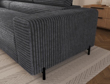 Colțar Colesio extensibil, 274x200x93 cm, orientare stânga – Modullo 04 – prezentare secundară de catalog