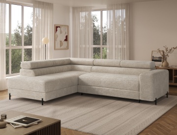 Colțar Colesio extensibil, 274x200x93 cm, orientare stânga – Modullo 18 – prezentare de catalog a produsului