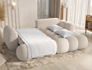 Colțar Covelion extensibil, 260x167x105 cm, orientare dreapta – Calmora 18 - Img 7