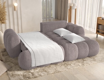 Colțar Covelion extensibil, 260x167x105 cm, orientare dreapta – Modullo 03 - Img 7