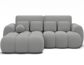 Colțar Covelion extensibil, 260x167x105 cm, orientare stânga – Calmora 04
