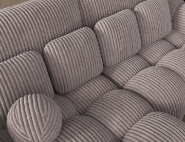Colțar Covelion extensibil, 260x167x105 cm, orientare stânga – Modullo 03 - Img 11