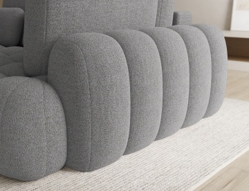 Colțar Cozion extensibil, 267x165x105 cm, orientare dreapta – Royal 04 - Img 9