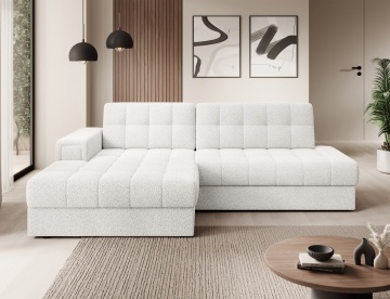 Coltar extensibil cu spatiu oentru depozitare, 240x150x82 cm, Blezalt L, Eltap