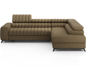 Colțar Kanedo extensibil, 269x204x86 cm, orientare dreapta – Nube 20