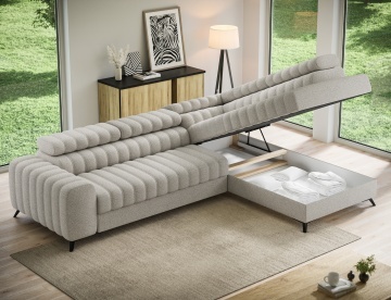Colțar Kanedo extensibil, 269x204x86 cm, orientare dreapta – Royal 18 – cadru vizual suplimentar al produsului