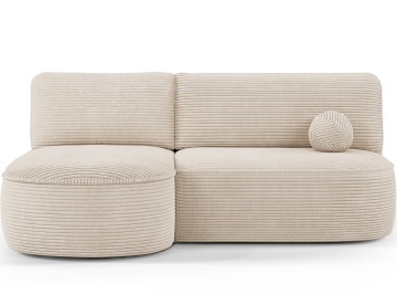 Colțar Livosa extensibil, 220x144x93 cm, orientare stânga – Jarell 18