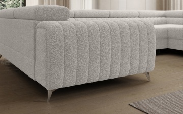 Colțar Louis extensibil, 347x202x92 cm, orientare dreapta – Royal 01 – prezentare de produs din alt cadru