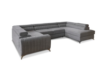 Colțar Louis extensibil, 347x202x92 cm, orientare stânga – Nube 35