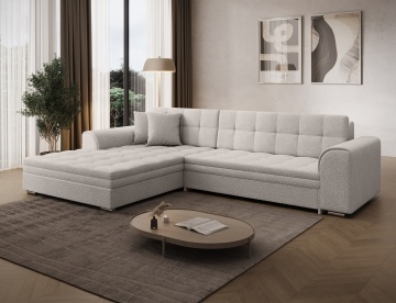 Colțar Sorento extensibil, 296x194x78 cm, orientare stânga – Royal 01 – fotografie de prezentare a produsului