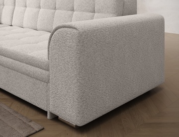 Colțar Sorento extensibil, 296x194x78 cm, orientare stânga – Royal 01 – cadru suplimentar de prezentare