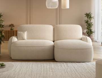 Colțar Tesalia extensibil, 247x150x93 cm, orientare dreapta – Calmora 18 - Img 3