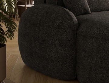 Colțar Tesalia extensibil, 247x150x93 cm, orientare dreapta – Royal 05 - Img 9