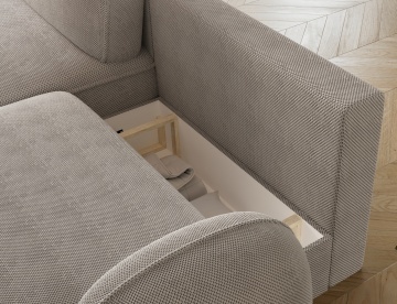 Colțar Tesalia extensibil, 247x150x93 cm, orientare stânga – Calmora 04 - Img 8