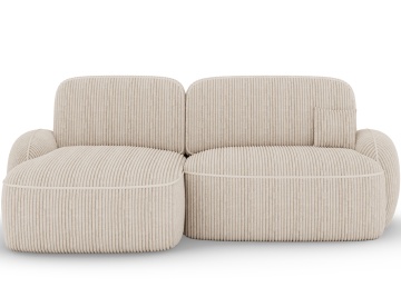 Colțar Tesalia extensibil, 247x150x93 cm, orientare stânga – Modullo 18