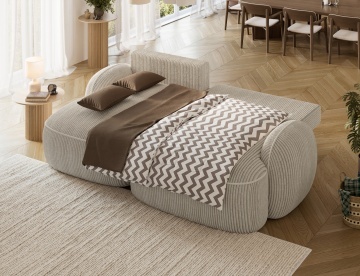 Colțar Tesalia extensibil, 247x150x93 cm, orientare stânga – Modullo 18 - Img 7