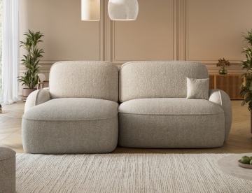 Colțar Tesalia extensibil, 247x150x93 cm, orientare stânga – Royal 18 – fotografie de produs pe fundal neutru