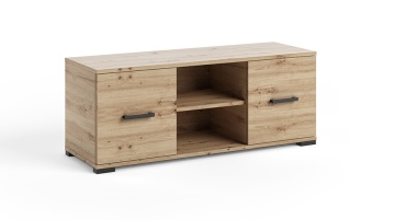 Comodă TV Frazio TV Stand – 120x40x44 cm – Stejar Artisan