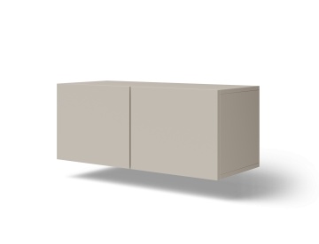 Comodă TV Lila montat pe perete TV – 100x40x41 cm – Cașmir – fotografie de produs pe fundal neutru