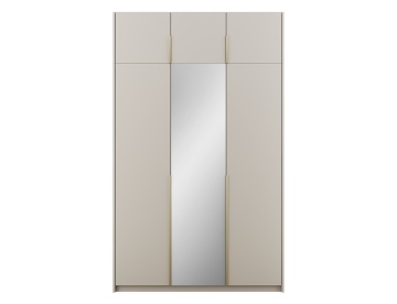 Dulap Alera III with Top – Hinged – cu oglindă – 148x58x250 cm – Cașmir – Alera III with Top Cabinet – Hinged Dulap – Varianta 2