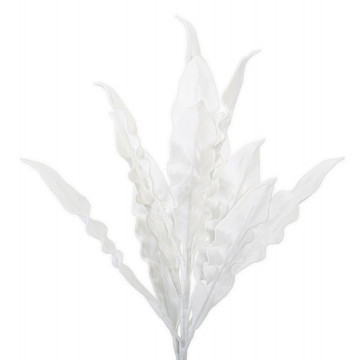 Floare artificiala din plastic si metal, ø 30 cm, Bianco Mauro Ferreti - Img 2