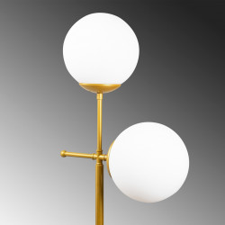 Lampadar Mudoni MR - 955, Opviq, 34 x 174 cm, 2 x E27, 100W, auriu - Img 7