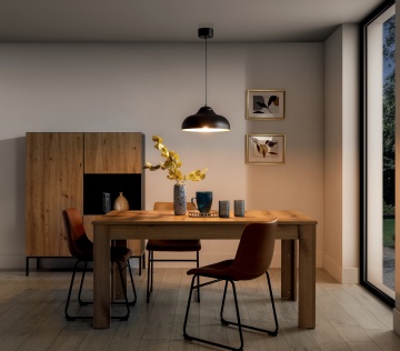 Lustre suspendate Desolo – Negru – fotografie de prezentare suplimentară