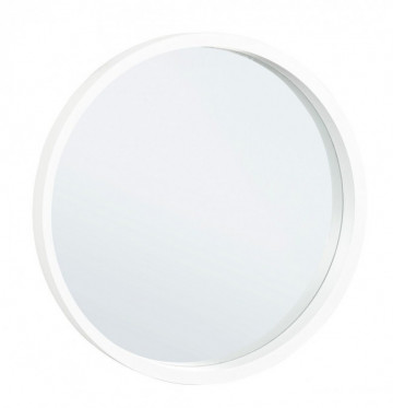 Oglindă rotunda cu rama alba, Ø 52, Tiziano Yes - Img 2