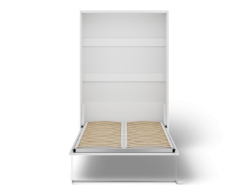 Pat rabatabil Vivario 120 – cu somieră inclusă – 133x40x213 cm – Alb
