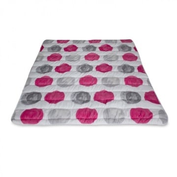 Pilota Alcam Sweet Dots microfibra matlasata, 180x200 cm, 250g/mp - Img 3