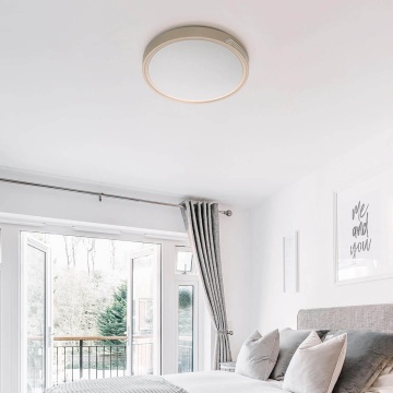 Plafoniera LED 48W, Ø40 cm, Champagne, Skoll, Kelektron – imagine de produs pentru prezentare