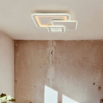 Plafoniera LED 90W, Alb, Retro v2, Kelektron – prezentare comercială suplimentară