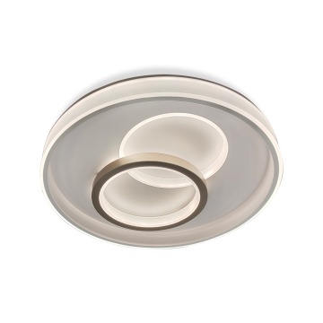 Plafoniera LED Lara, Ø50 cm, 70W, 3150 lm, Alb + Greige, Kelektron - Img 3