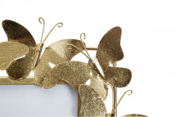 Rama foto aurie din metal, 20x25 cm, Butterfly Glam Mauro Ferretti - Img 4