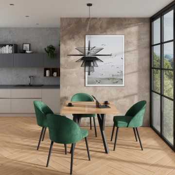 Culoare: Sonoma / Negru – imagine 306521