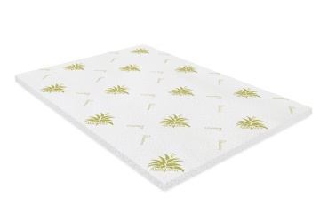 Topper saltea Green Future Aloe Vera Free Air Memory 140x190 cm - Img 2