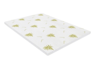 Topper saltea Green Future Aloe Vera Free Air Memory 160x190 cm - Img 2