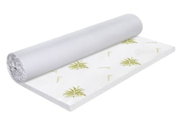 Topper saltea Green Future Aloe Vera Free Air Memory 180x190 cm - Img 1