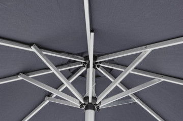 Umbrelă de soare, gri inchis, diam. 250 cm, Vienna, Bizzotto - Img 4