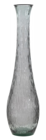 Vaza decorativa fumurie din sticla reciclata, ø 25 cm, Jarron Arabe Mauro Ferreti - Img 1