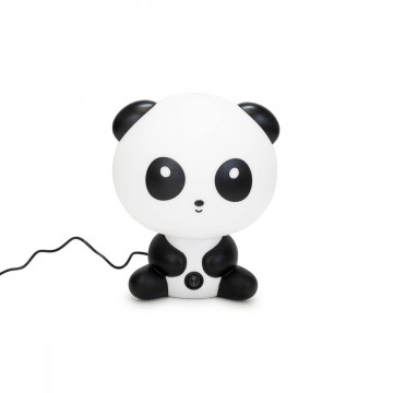 Veioza pentru copii Cute Pet Panda 1, 1x E14 / 7W / 12V, alb / negru, Kelektron - Img 5