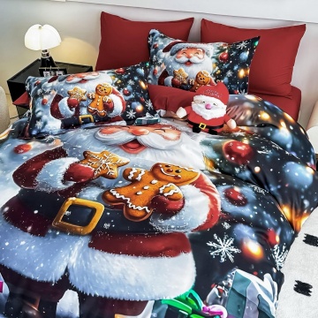 husă pilotă Moș Crăciun și turtă dulce Jojo Home Crăciun 5D