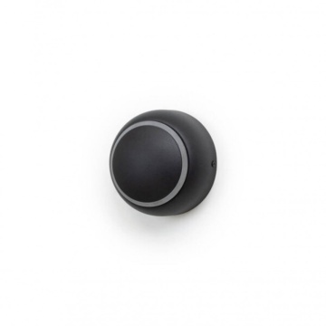 Prezentare secundară aplică Scuba W1 Kelektron 5W neagră, lumină neutră 4000K, protecție IP20, SKU 20 5 06 005 40 737